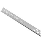 Shower tray skirting panel 120cm Brush nickel