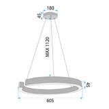 Lampe LED LHJ053-CP1 C BRUSH GOLD