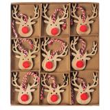Dekoracje świąteczne 311367 Renifery 9szt