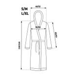 Bathrobe Teddy Ecru Women S/M