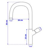 PLAUTUVĖS MAIŠYTUVAS Rea Salto Juoda