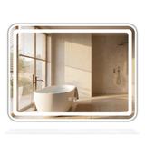 LED sieninis veidrodis su lentyna 80x60 cm L-8060