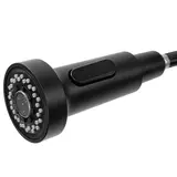 Air outlet with aerator for kitchen faucet REA Colin Black