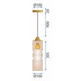 Lampe APP901-1CP Gold