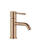 Bateria umywalkowa Rea Lungo Diamond Miedź Niska