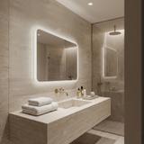 Lustro ścienne LED 80x60cm TOP-3