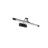 Vonios sieninis LED šviestuvas SWE025-1W 42cm Black