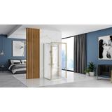 Cabine de douche Murale REA Rapid Slide Brush Gold