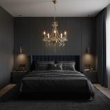 Deckenleuchte EBT015-5CP Gold