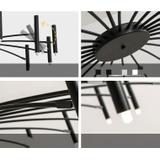 Deckenlampe APP1196-15CP Black