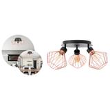 Deckenlampe loft black rose APP536-3C