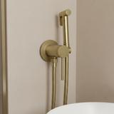 Bidet faucet Foss Clif Brush Gold