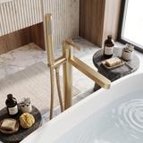 Robinet autoportant Rea Grace Brush Gold