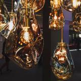 Hängelampe Glas  APP328-1CP Amber