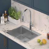 RUSSEL 110 teräsallas, harjattua nikkeliä