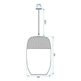 Deckenlampe BOHO APP1327-1CP