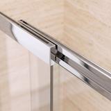Paravento vasca scorrevole REA Dario Chrome 100
