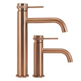 Waschbeckenarmatur Rea Lungo Grip Brush Copper high