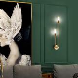 Wandlampe APP1148-2W gold