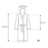 Szlafrok męski Jordan Ecru Grey L