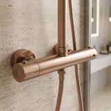 Tuš set s termostatom Rea Parot Light Brush Copper