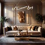 Lampe LED APP1777-CP GOLD