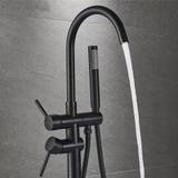 "Rea Lungo Ortis" vonios maišytuvas juodas