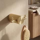 Gancho de casa de banho 64104A SOLO Brush Gold