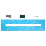 Lineaarne äravool CALANI ECO360 SLIM BLACK 60