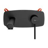 Bateria Umywalkowa Podtynkowa REA OVAL Czarna