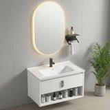 Conjunto de muebles de baño con lavabo Toledo 60cm White
