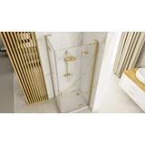 Cabina doccia REA Hugo Gold Brush 80x100