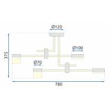 Lampe LED APP1002-6C