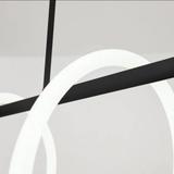 Lampe LED APP857-W LONG BLACK