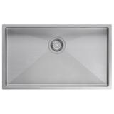 Évier en acier ANTHONY 80 BRUSH NICKEL