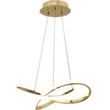 Deckenlampe Rind modern LED+Fernbedienung APP395-CP black