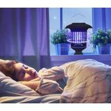 Lampa ogrodowa solarna LED owadobójcza J-22 Czarna