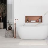 bathroom shelf 30x60 brush copper