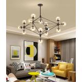 Deckenlampe Metall black XXL APP265-15C