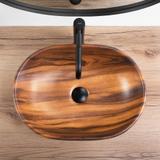 Aufsatzwaschbecken Rea AMELIA WOOD MATT