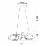 Lampe APP395-CP black