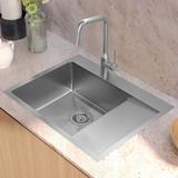 Stainless steel sink RUSSEL 116 BRUSH NICKEL
