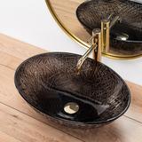 Umývadlo na dosku REA FROST BLACK