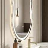 LUSTRO ŚCIENNE LED UNO 80x55 cm