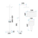 Sprchový set REA Bari White