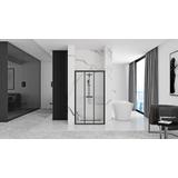 Shower doors Rea Alex Black 90