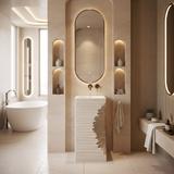 Freestanding basin REA Travena Square