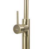 Robinet de lavabo Rea Lungo Brush Gold