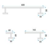 Kylpyhuonetarvikesetti Ari Gold 4 osaa