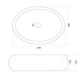 Countertop Basin Rea Mika Ivory